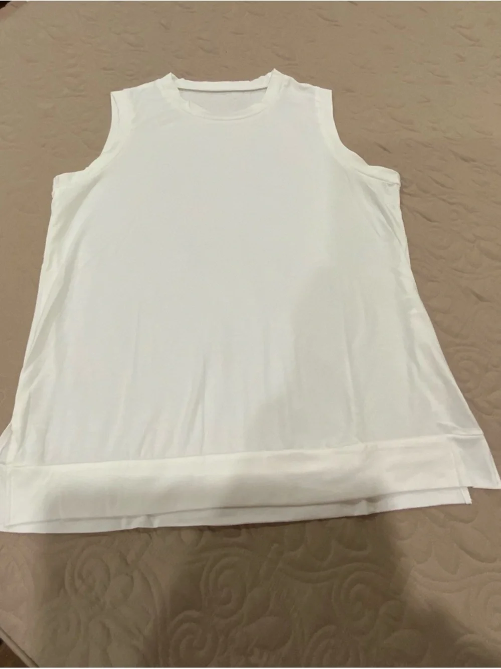 Ivory Tank Top - Picture 1 of 9